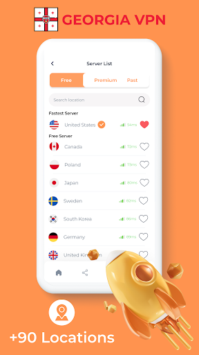 Georgia VPN - Private Proxy screenshot 3