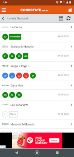 Conectate Loterías screenshot 1