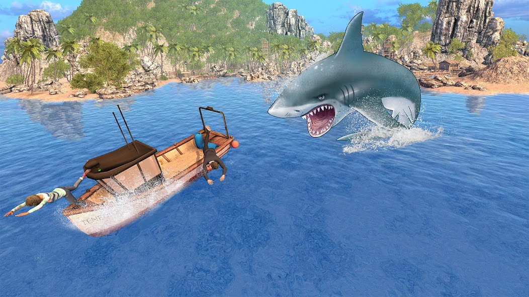 Angry Shark Games: Game 2024 Mod screenshot 3