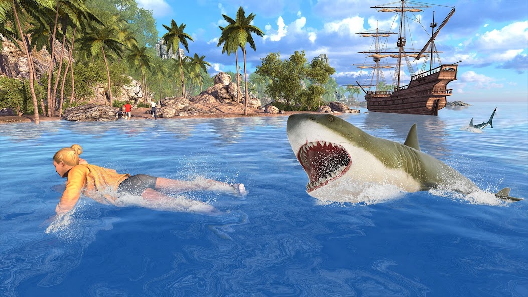 Angry Shark Games: Game 2024 Mod screenshot 2