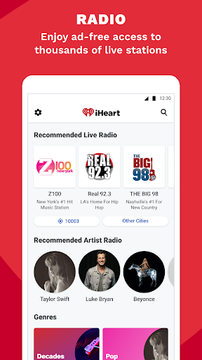 iHeart: Music, Radio, Podcasts screenshot 4