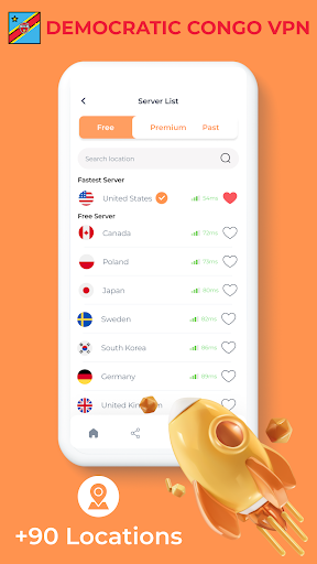 DR Congo VPN - Private Proxy screenshot 3