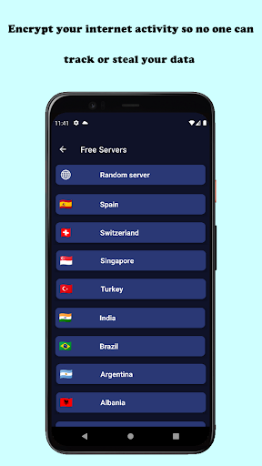 FreeAndroidVPN - Fast & Safe screenshot 1