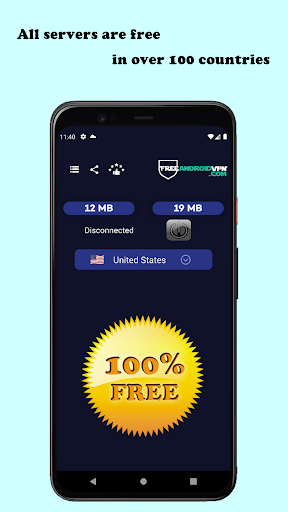 FreeAndroidVPN - Fast & Safe screenshot 2