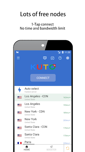 KUTO VPN - A fast, secure VPN screenshot 1