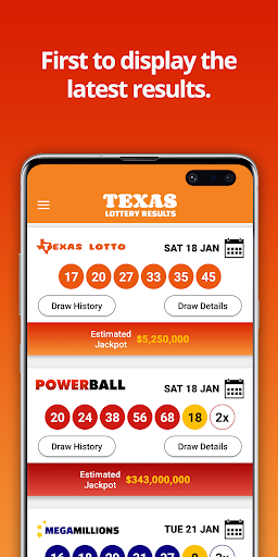 Texas Lotto Results screenshot 1