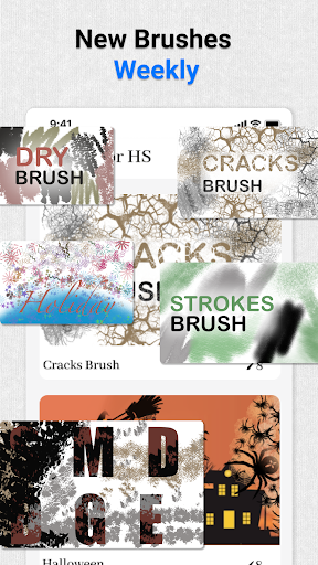 Brushes for HiPaint screenshot 2