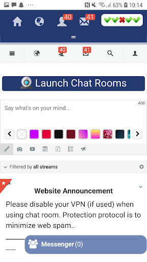 Senior chatz - chat rooms screenshot 3