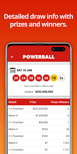 Texas Lotto Results screenshot 2