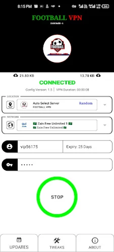 Football Vpn screenshot 3