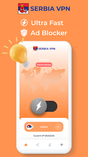 Serbia VPN - Private Proxy screenshot 2