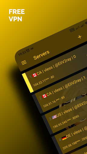 Gold V2ray Fast & Secure VPN screenshot 1