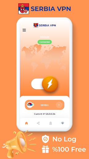 Serbia VPN - Private Proxy screenshot 1