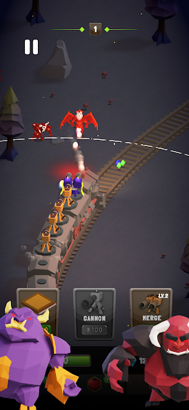 Train Defense: Merge N Fight Mod screenshot 4