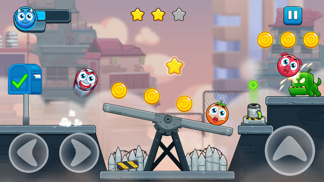 Ball Hero: Zombie city Mod screenshot 1