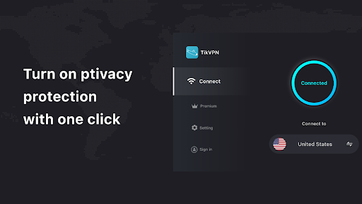 TikVPN-TV - Fast & Safe Proxy screenshot 1