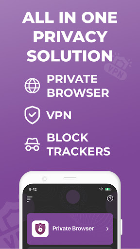 Anonymous Private Browser +VPN screenshot 1