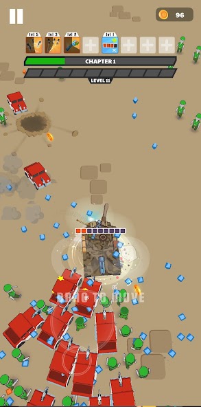 Tank Survival: Blitz War Mod screenshot 1