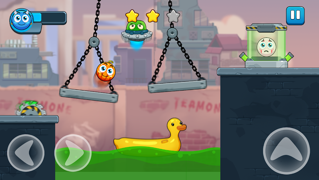 Ball Hero: Zombie city Mod screenshot 2