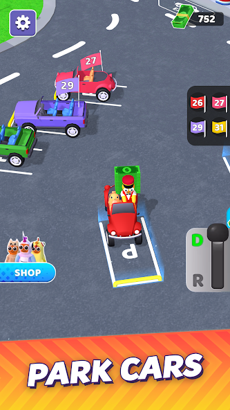 Valet Master - Car Parking Mod screenshot 1