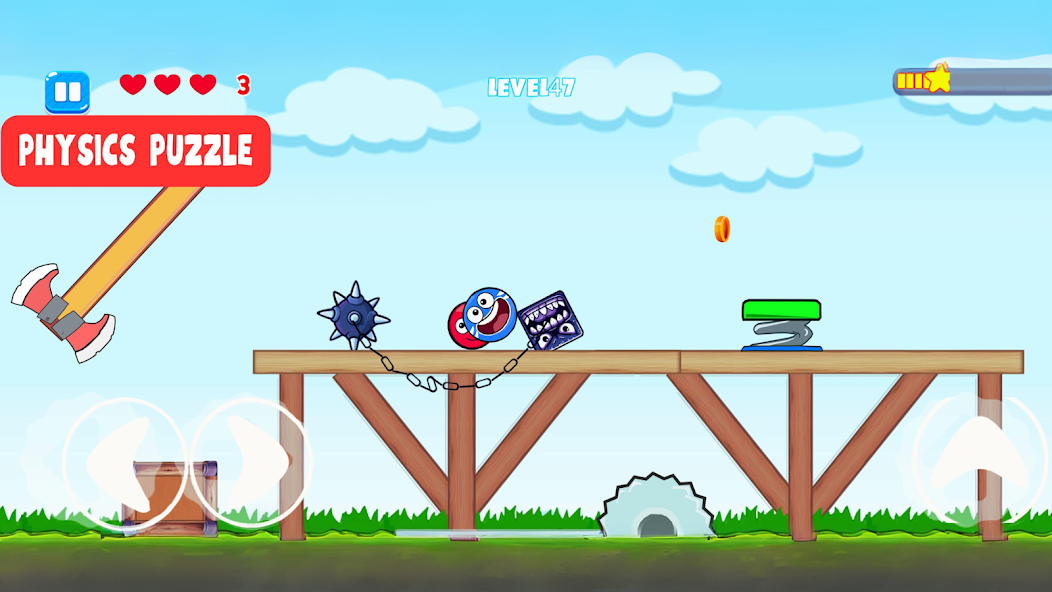 Ball V - Red Bounce Ball 5 Mod screenshot 2