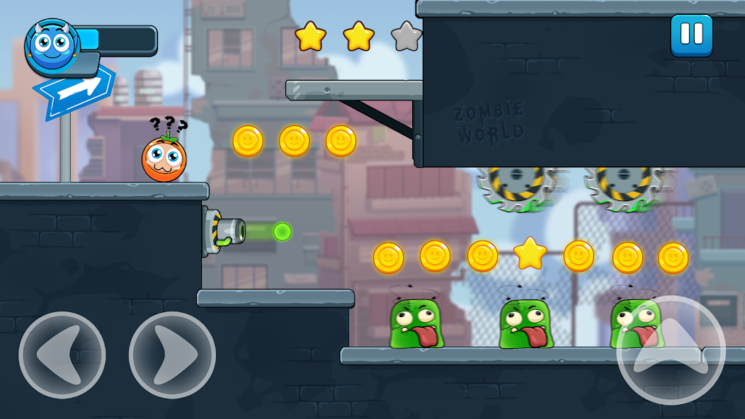 Ball Hero: Zombie city Mod screenshot 4