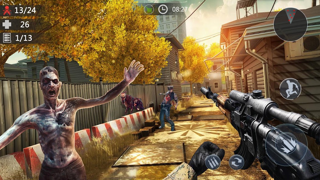 Zombie 3D Gun Trigger: PvP Mod screenshot 2