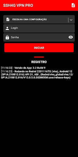 SSH4G VPN PRO screenshot 1