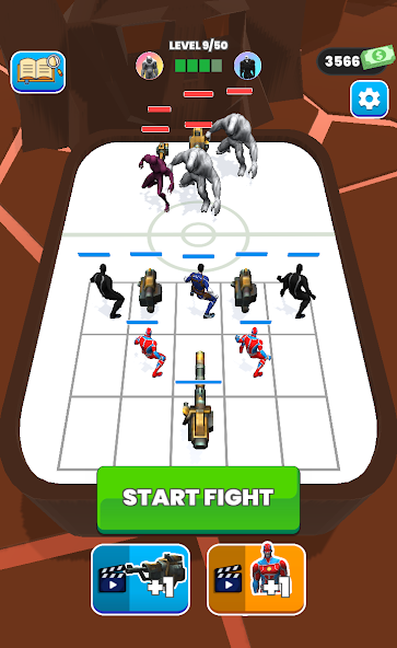 Merge Master Superhero Battle Mod screenshot 1