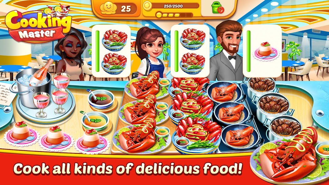 Cooking Master:Restaurant Game Mod screenshot 4