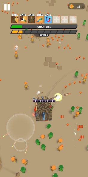 Tank Survival: Blitz War Mod screenshot 2