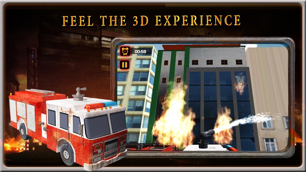 FIRE TRUCK SIMULATOR 3D Mod screenshot 3