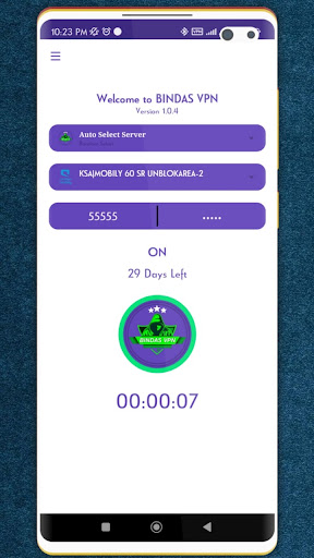 BINDAS VPN screenshot 2
