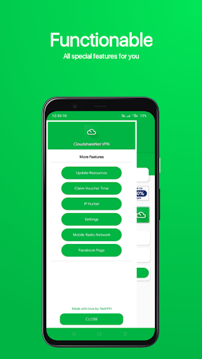 CloudshareNet VPN screenshot 3