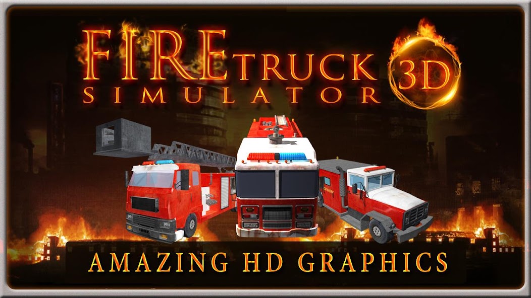 FIRE TRUCK SIMULATOR 3D Mod screenshot 1