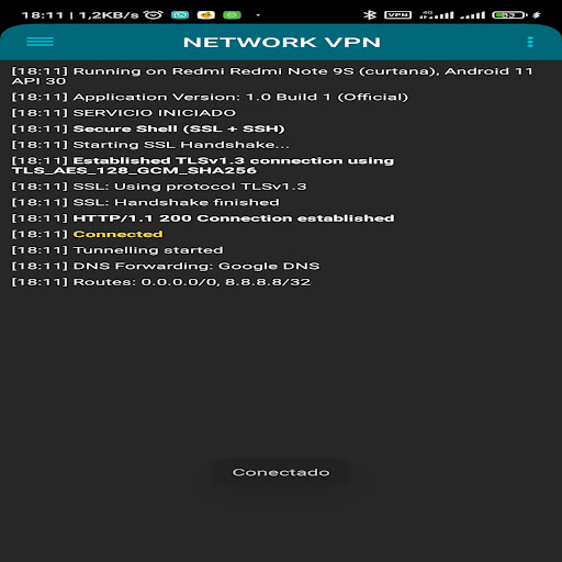 NETWORK VPN screenshot 2