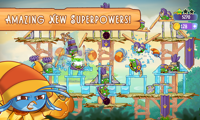 Angry Birds Slingshot Stella screenshot 4