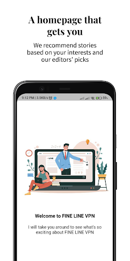 Fine Line VPN screenshot 1