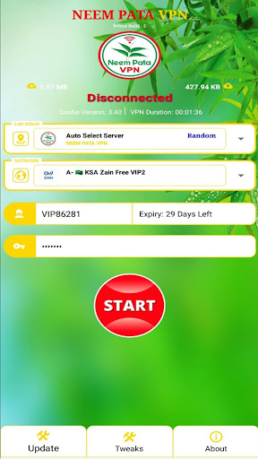 NEEM PATA VPN screenshot 3