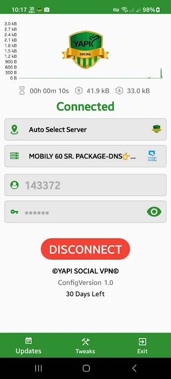 YAPI SOCIAL VPN screenshot 2