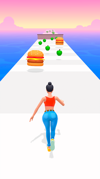 Twerk Race 3d — Fun run game! Mod screenshot 1