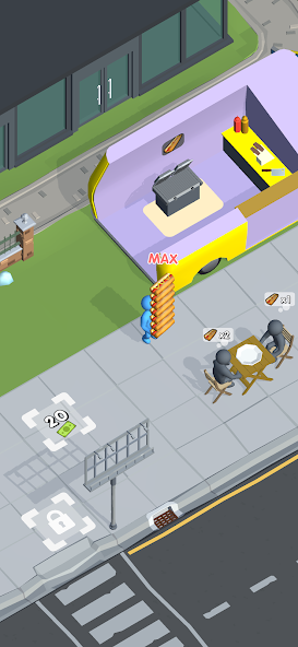 Food Truck: Idle Street Chef Mod screenshot 1