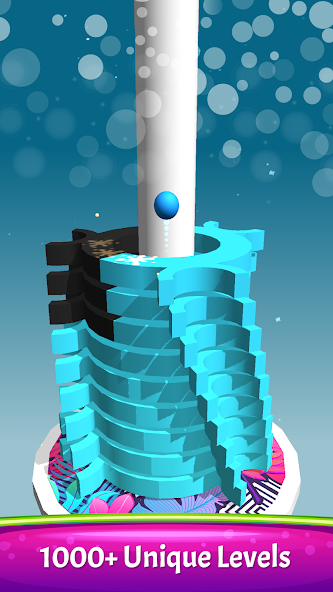 Stack Pop 3D -Helix Ball Blast Mod screenshot 2