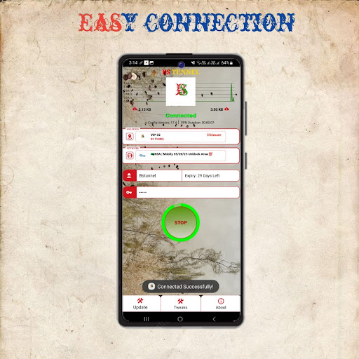 BS TUNNEL VPN screenshot 2