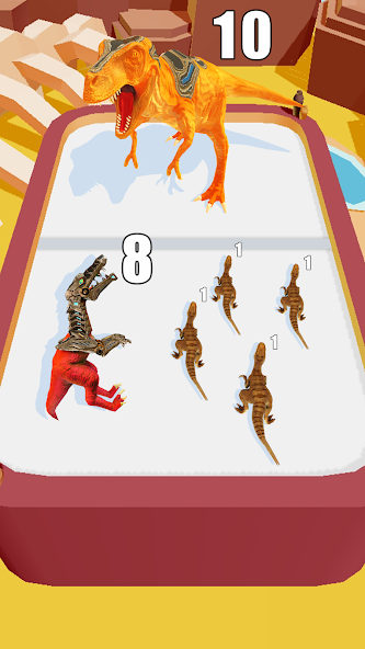 Dino game: Dinos VS Monsters Mod screenshot 4