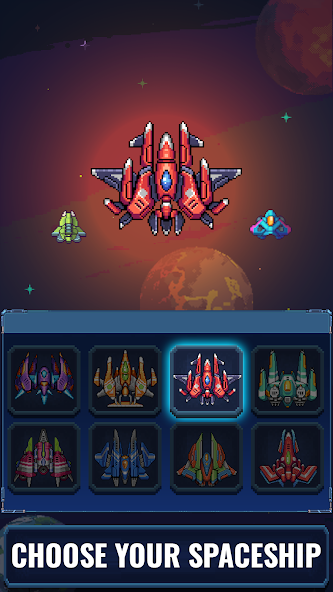 Galaxia Invader: Alien Shooter Mod screenshot 2