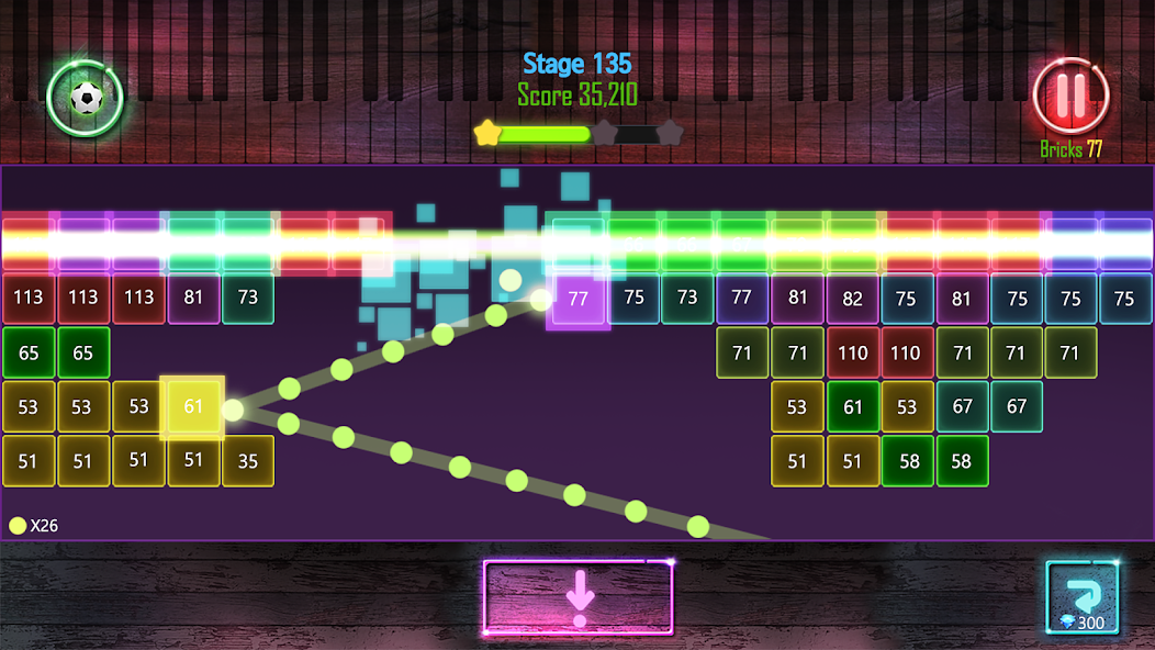 Bricks Melody Balls Mod screenshot 3