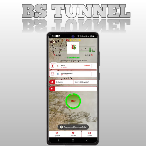 BS TUNNEL VPN screenshot 1