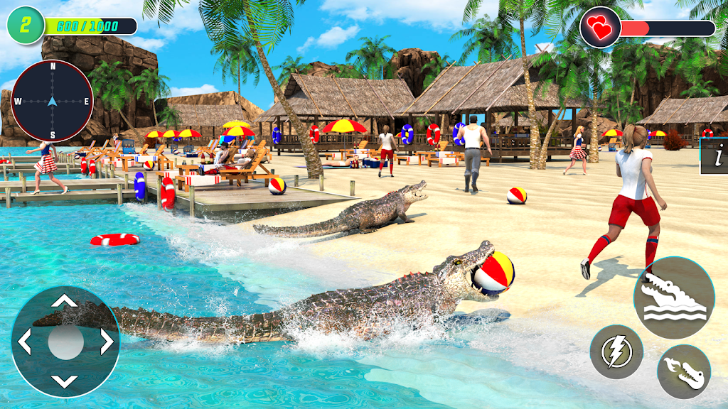 Crocodile Games: Animal Games screenshot 2