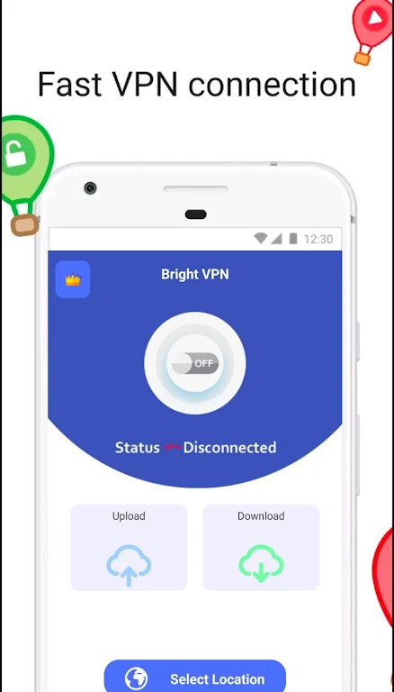 Bright VPN screenshot 1